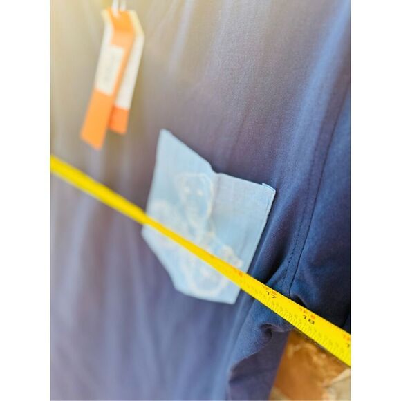 Con. struct blouse size small color, blue new red tag in excellent condition ori - Picture 11 of 11